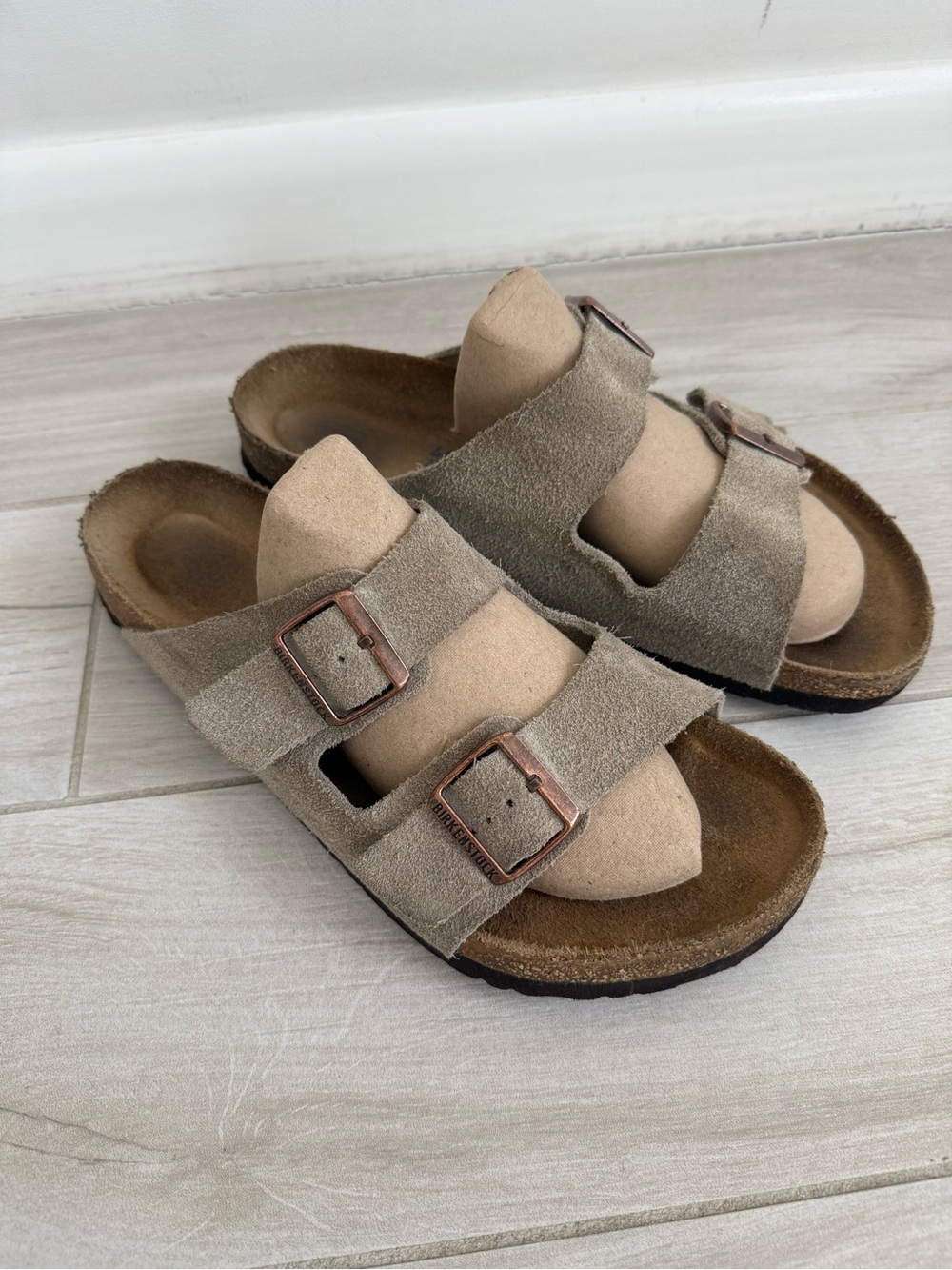 Birkenstock Arizona Men, suede, size 11-11.5